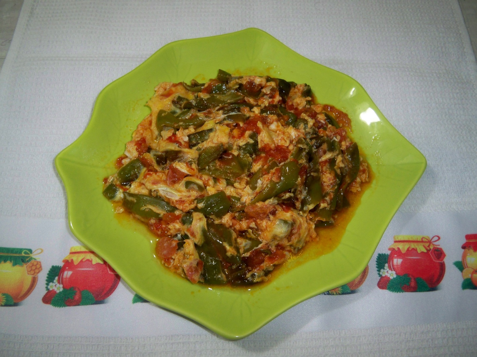 Köy Biberli Peynirli Menemen Köy Biberli Peynirli Menemen